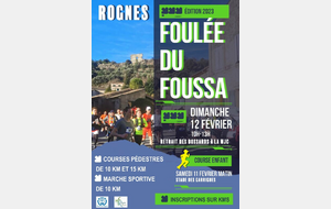 Foulée du Foussa à Rognes
