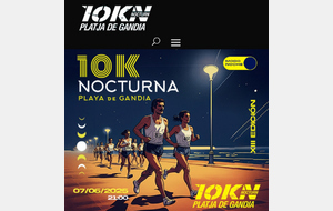 10 Nocturna Playa de Gandia (Espagne)