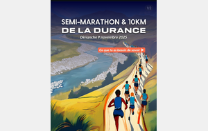 10km et semi-marathon de la Durance 2025