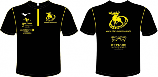 Maillots noir manches courtes Mizuno club - Edition 2021